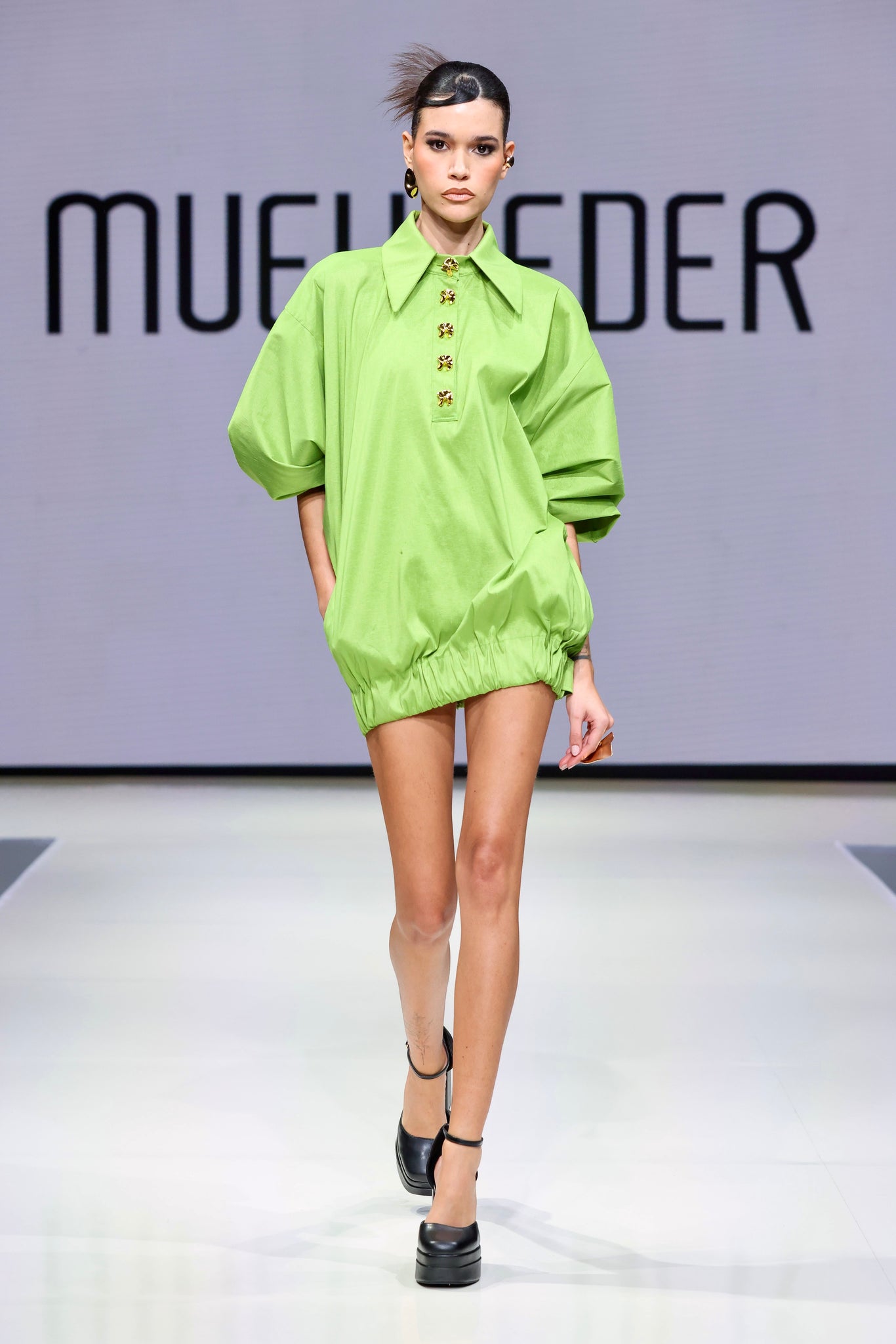 Runway Look 6- Adanna Shirt Dress