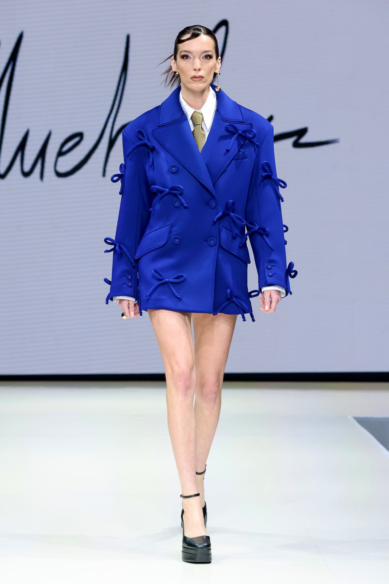 Runway Look 9- Take a Bow Suit Jacket