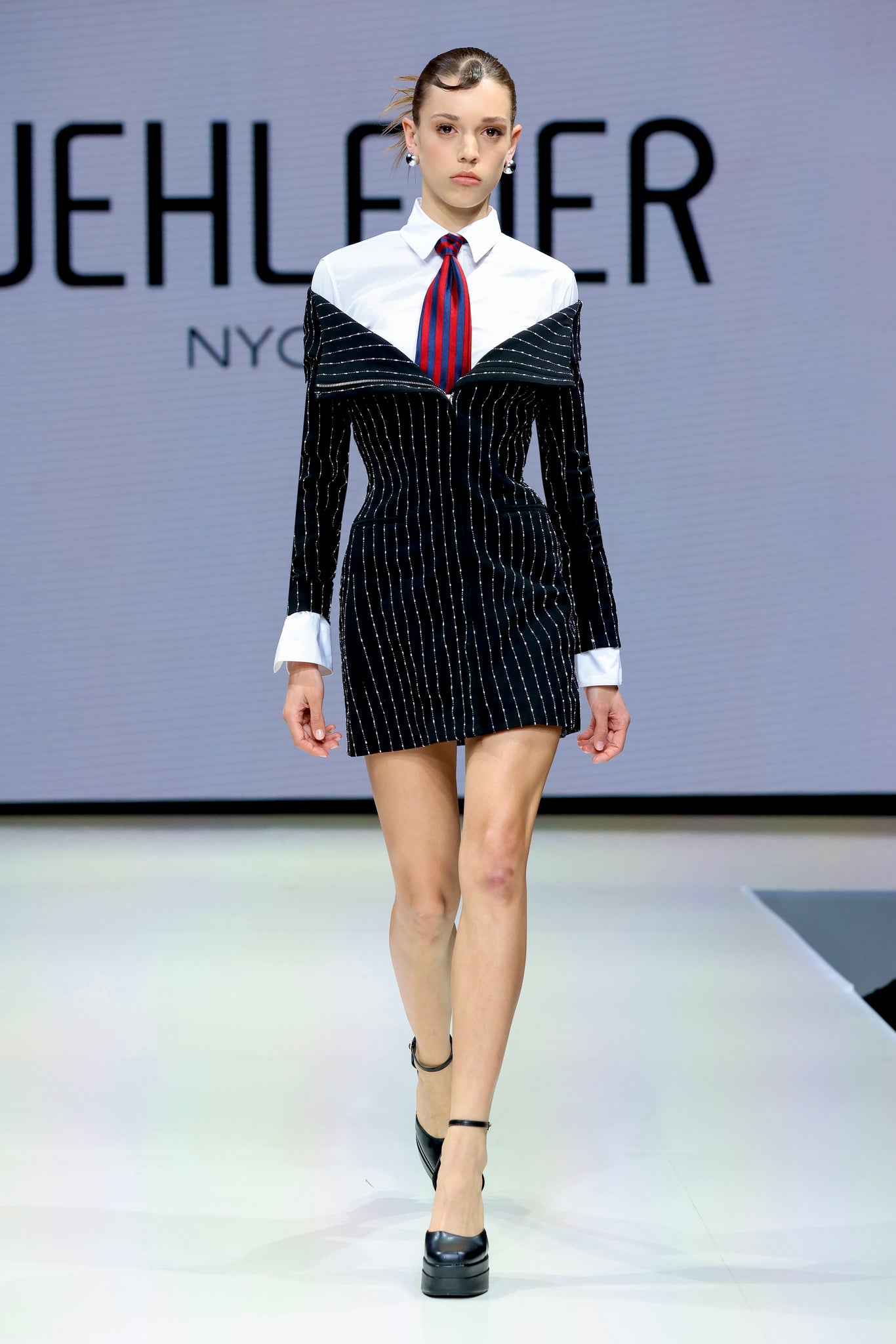 Runway Look 13- Kehinde Suit Dress